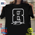 Kyle Busch 8 Signature Memorial Shirt