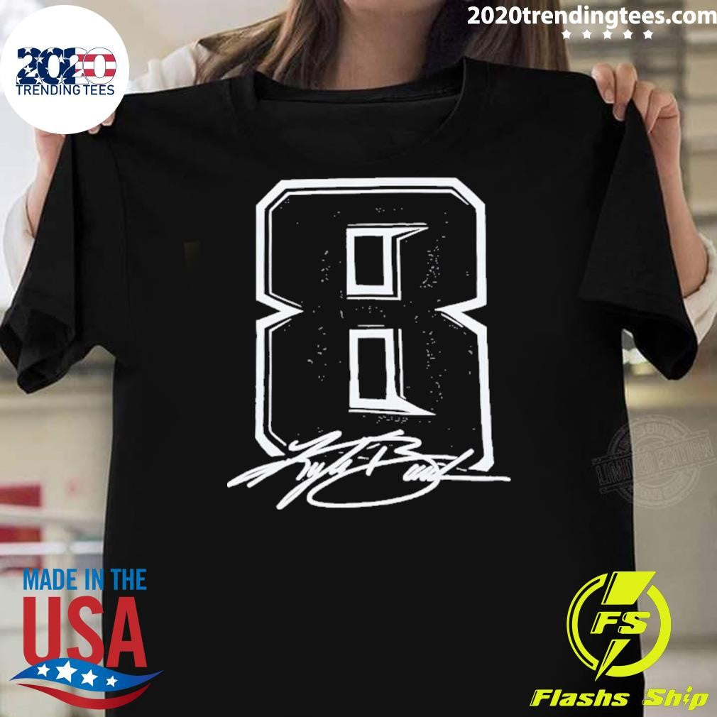Kyle Busch 8 Signature Memorial Shirt