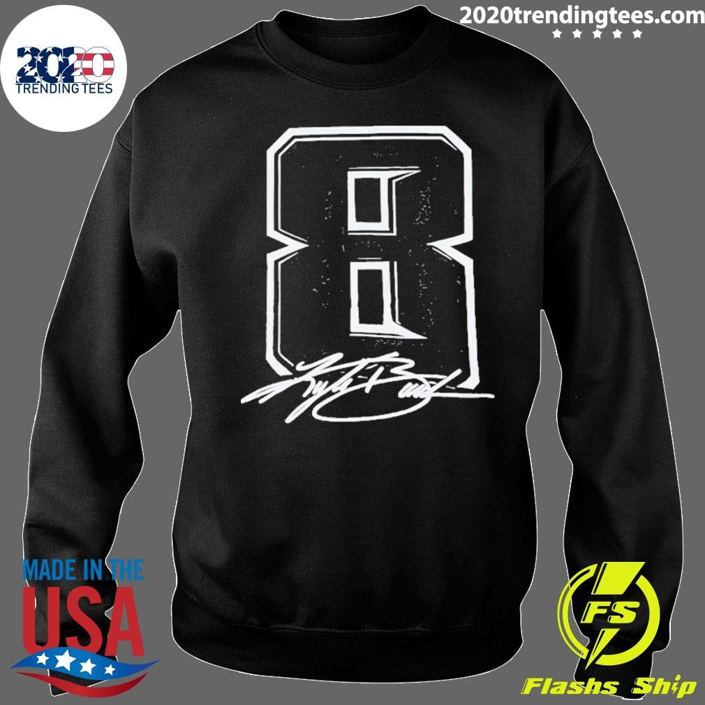 Kyle Busch 8 Signature Memorial Shirt