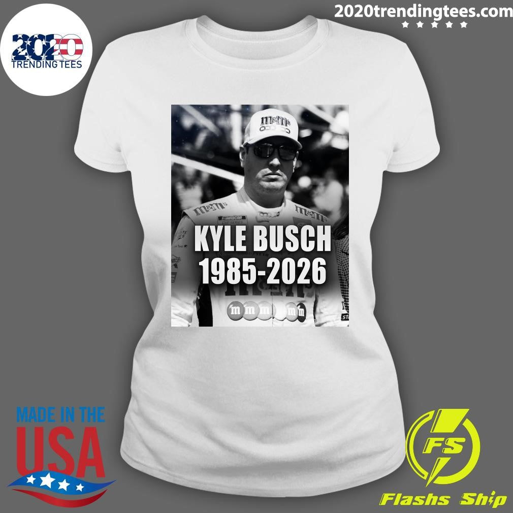 Kyle Busch Has Passed Away At The Age Of 41, Per Nascar Rip Shirt