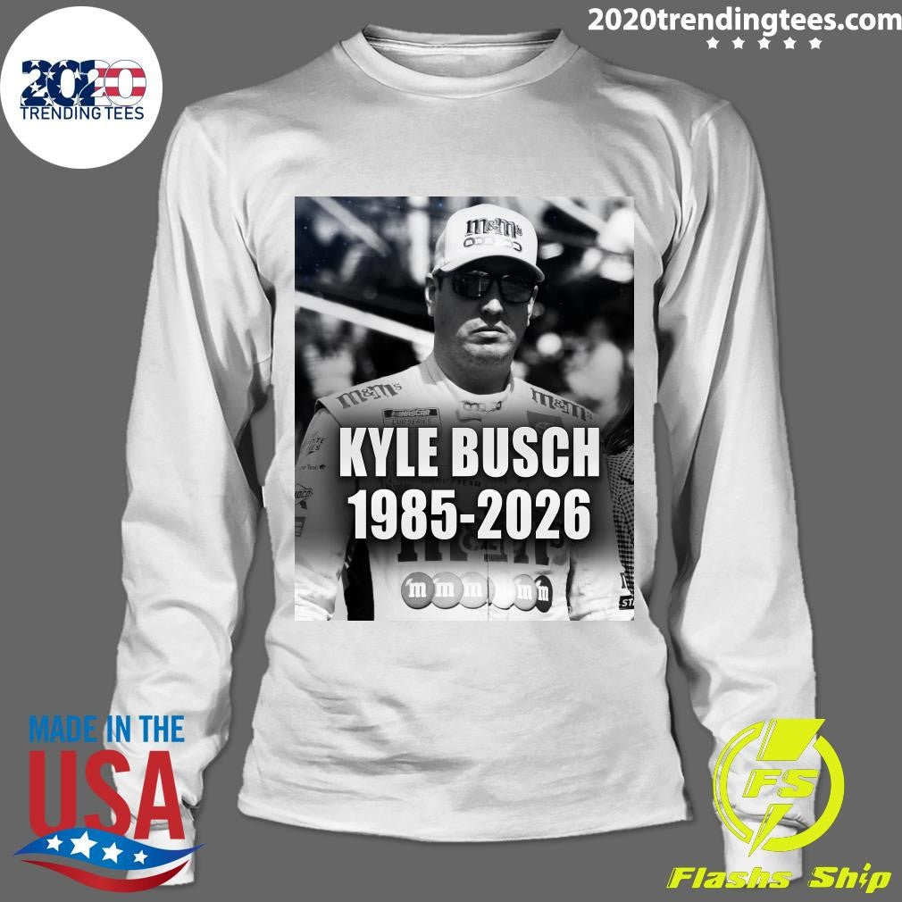 Kyle Busch Has Passed Away At The Age Of 41, Per Nascar Rip Shirt