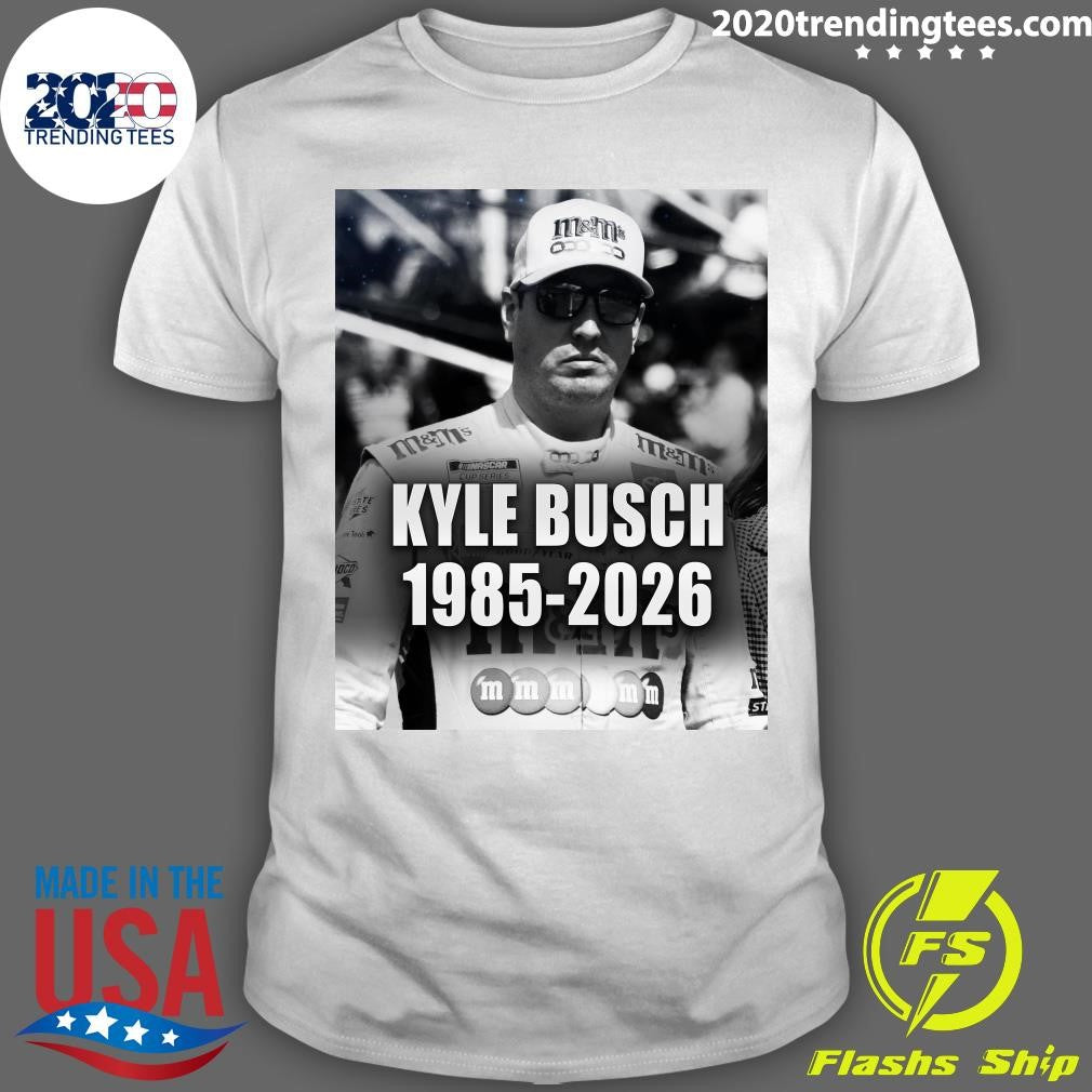 Kyle Busch Has Passed Away At The Age Of 41, Per Nascar Rip Shirt