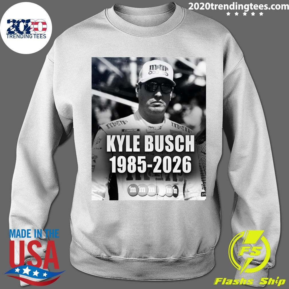 Kyle Busch Has Passed Away At The Age Of 41, Per Nascar Rip Shirt