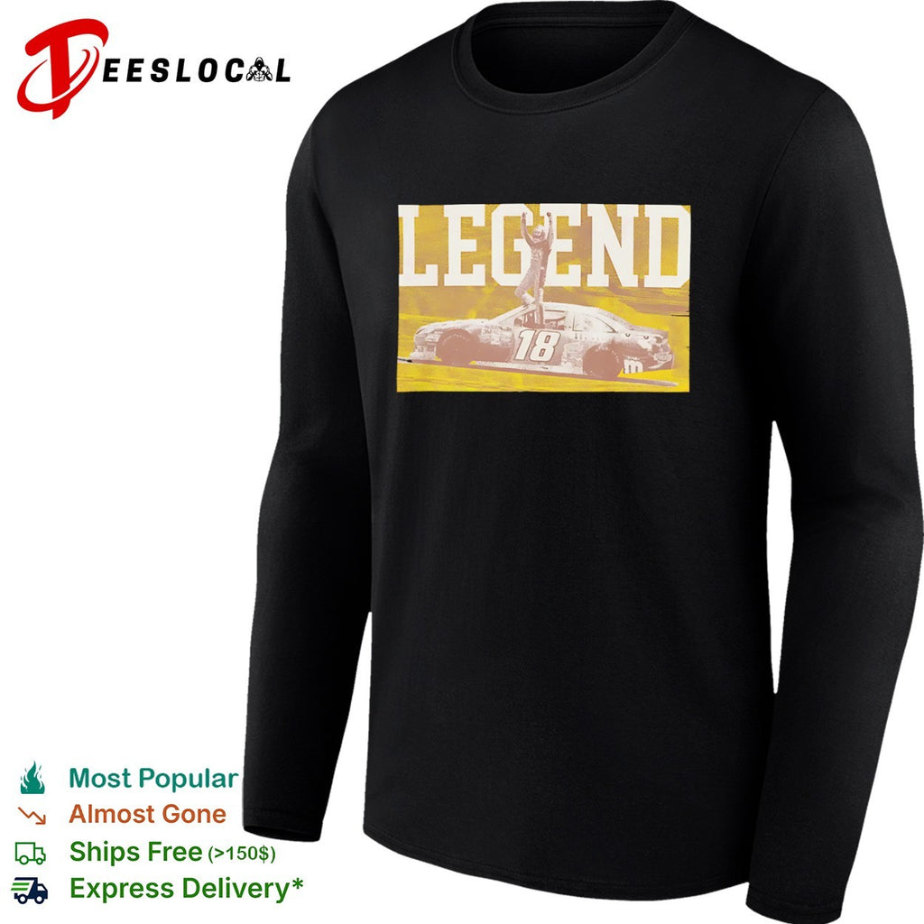Kyle Busch Joe Gibbs Racing NASCAR Legend 18 shirt