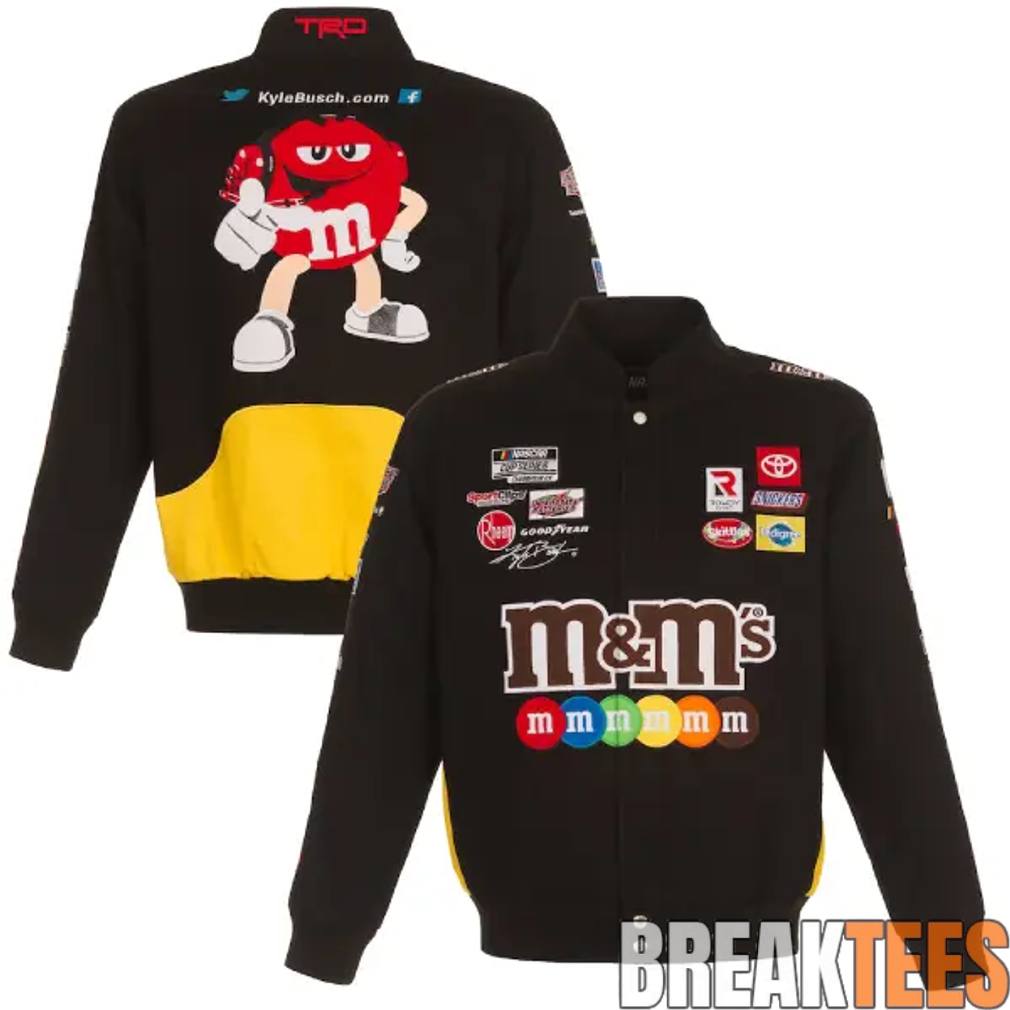 Kyle Busch M&M Jacket – Black