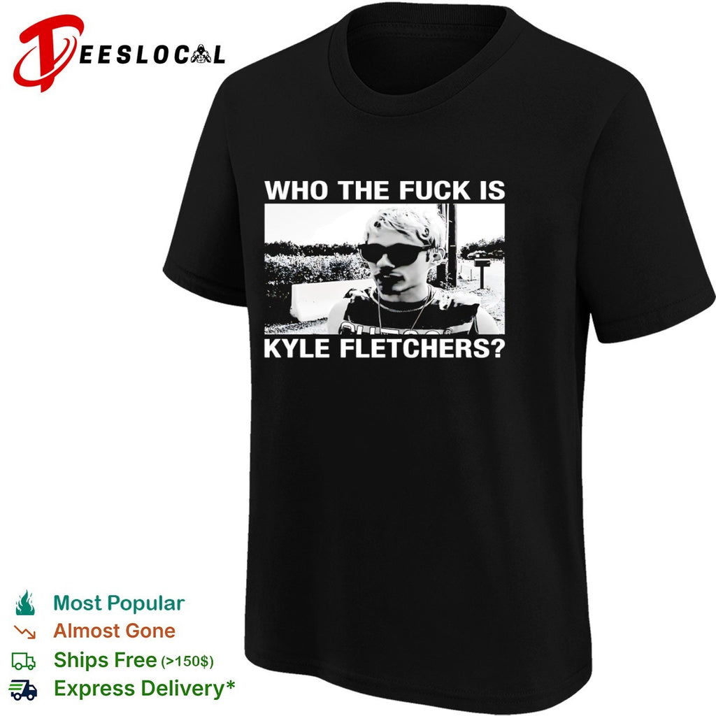 Kyle Fletcher aew wrestling who the fuck is kyle fletchers shirt