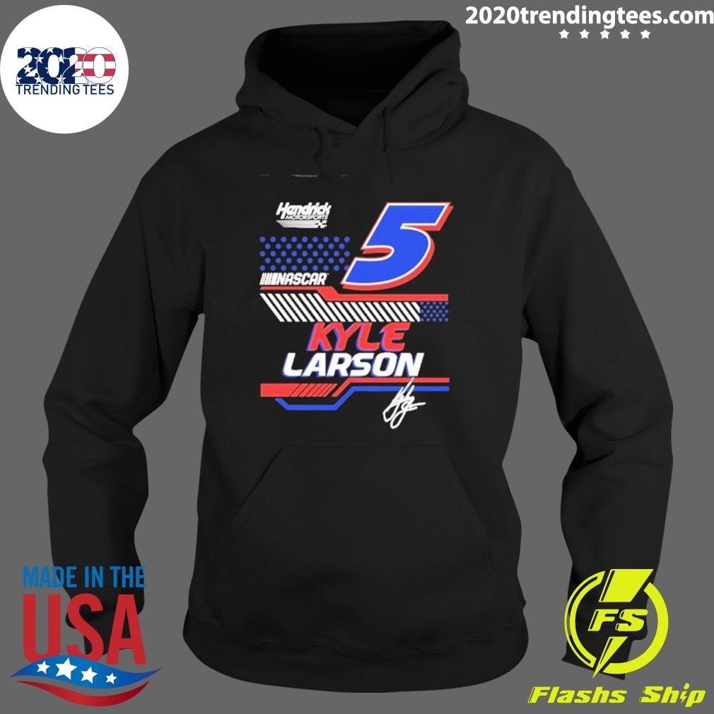 Kyle Larson 5 Vive La Fete Nascar Driver Signature Shirt