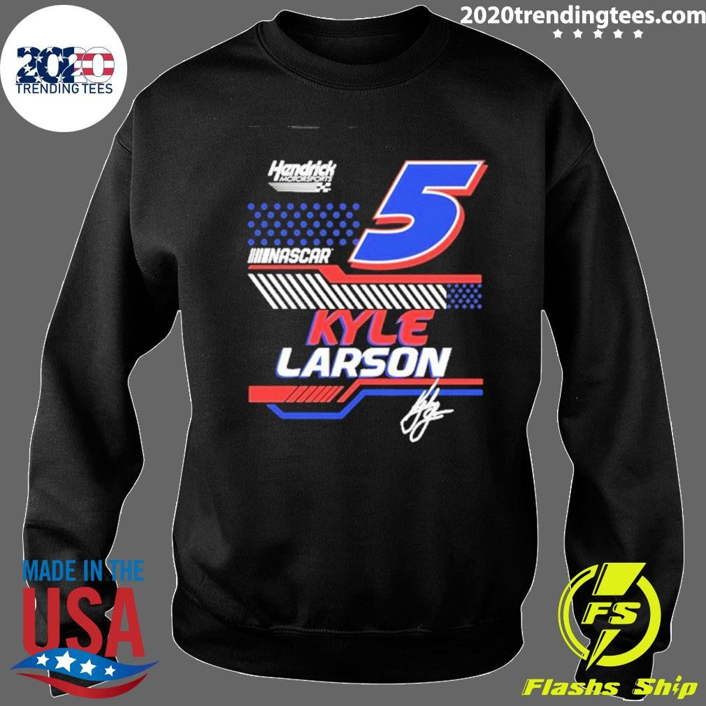 Kyle Larson 5 Vive La Fete Nascar Driver Signature Shirt