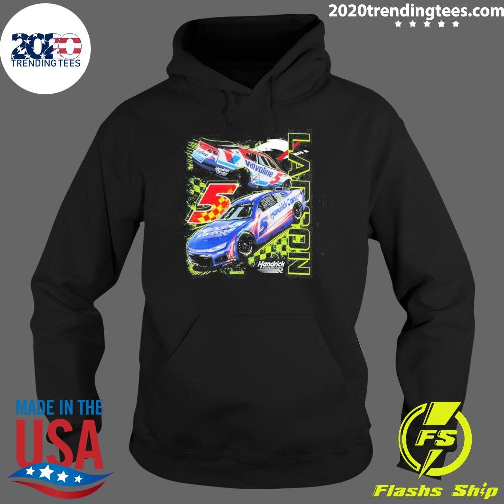 Kyle Larson Classic Ink #5 Hendrick Cars & Valvoline Dual Sponsor Shirt