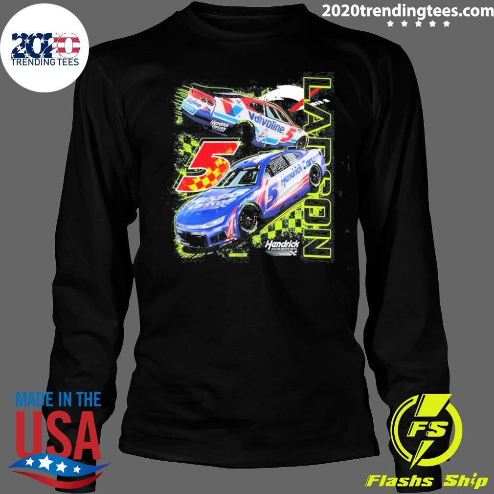 Kyle Larson Classic Ink #5 Hendrick Cars & Valvoline Dual Sponsor Shirt