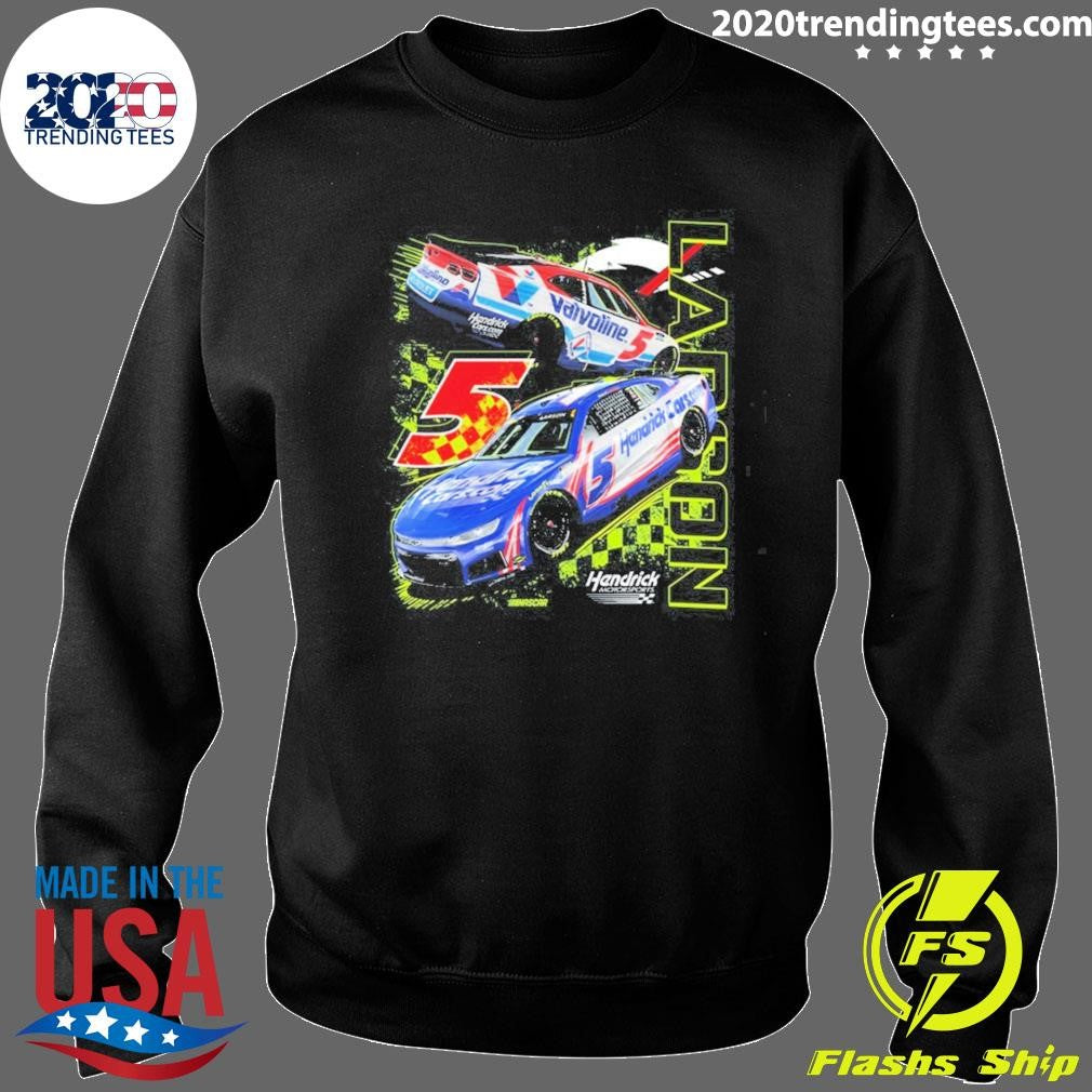 Kyle Larson Classic Ink #5 Hendrick Cars & Valvoline Dual Sponsor Shirt