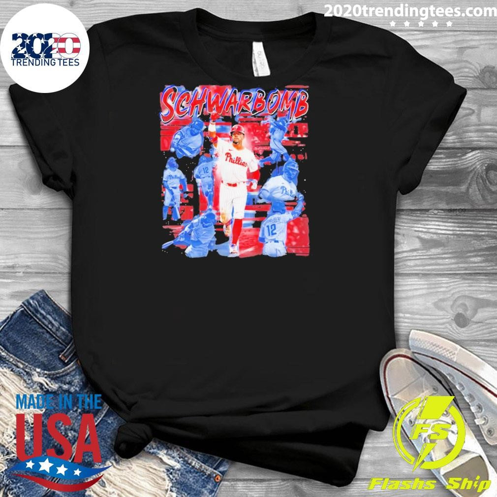 Kyle Schwarber Schwarbomb Philadelphia Phillies Mlb Baseball 2026 Shirt