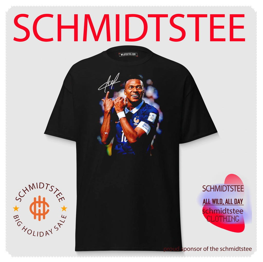 Kylian Mbappe France Unreal graphic signature shirt