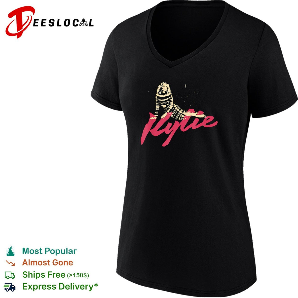 Kylie Minogue vintage graphic shirt