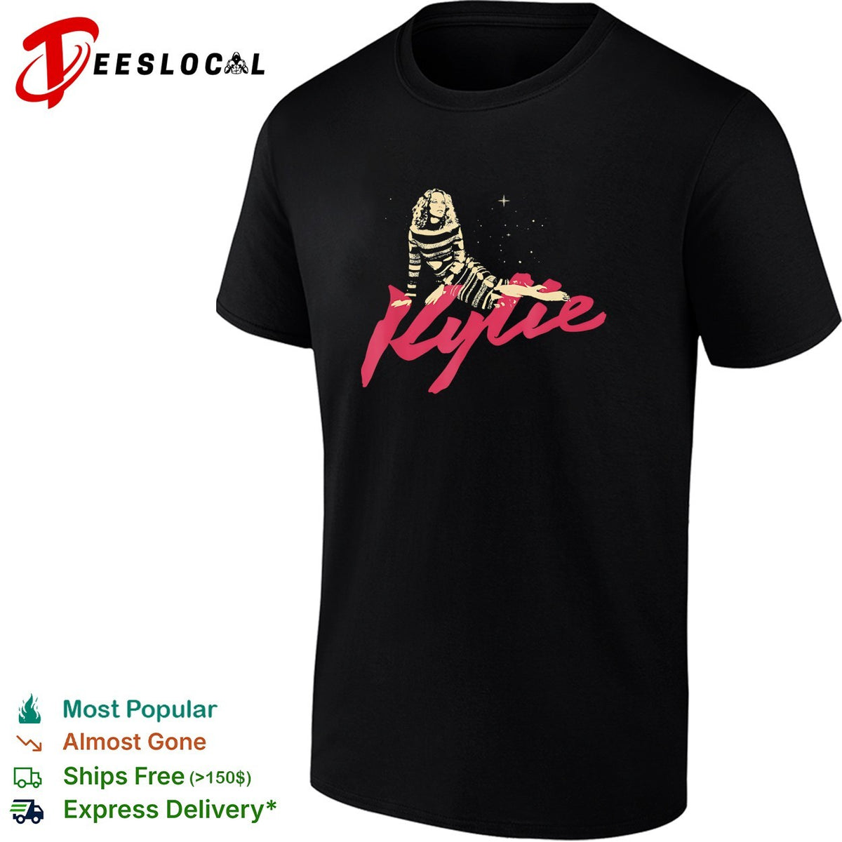 Kylie Minogue vintage graphic shirt