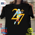 Kyngstonn Viliamu-asa 27 Notre Dame Fighting Irish Breakthrough Series Nil Shirt