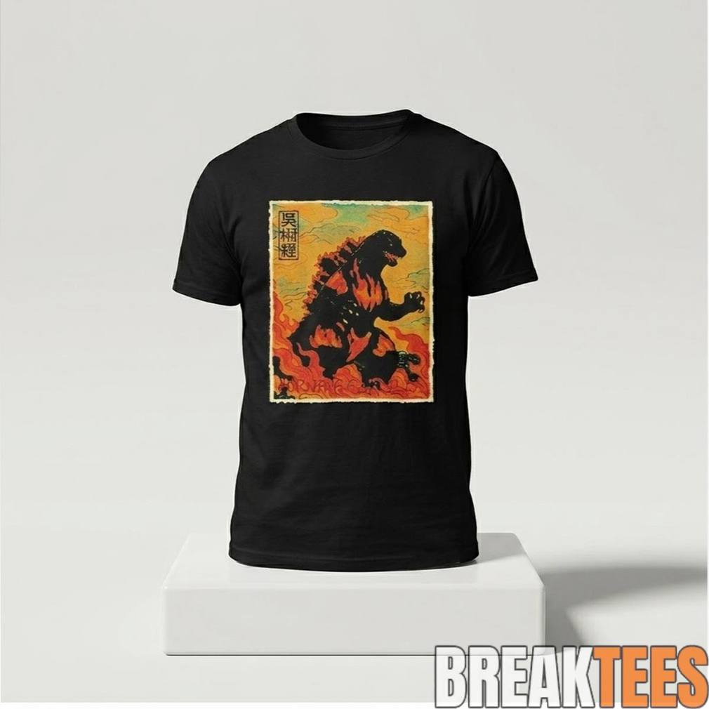 LA Rams Myles Garrett Godzilla Shirt