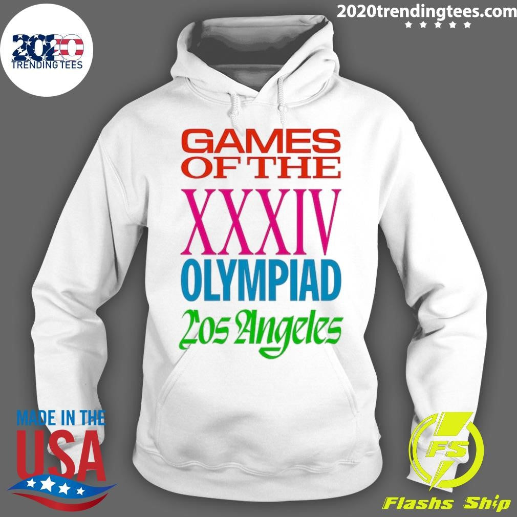LA28 Games Of The XXXIV Olympiad Los Angeles Shirt