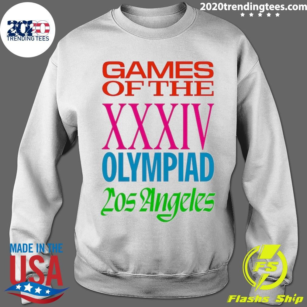 LA28 Games Of The XXXIV Olympiad Los Angeles Shirt