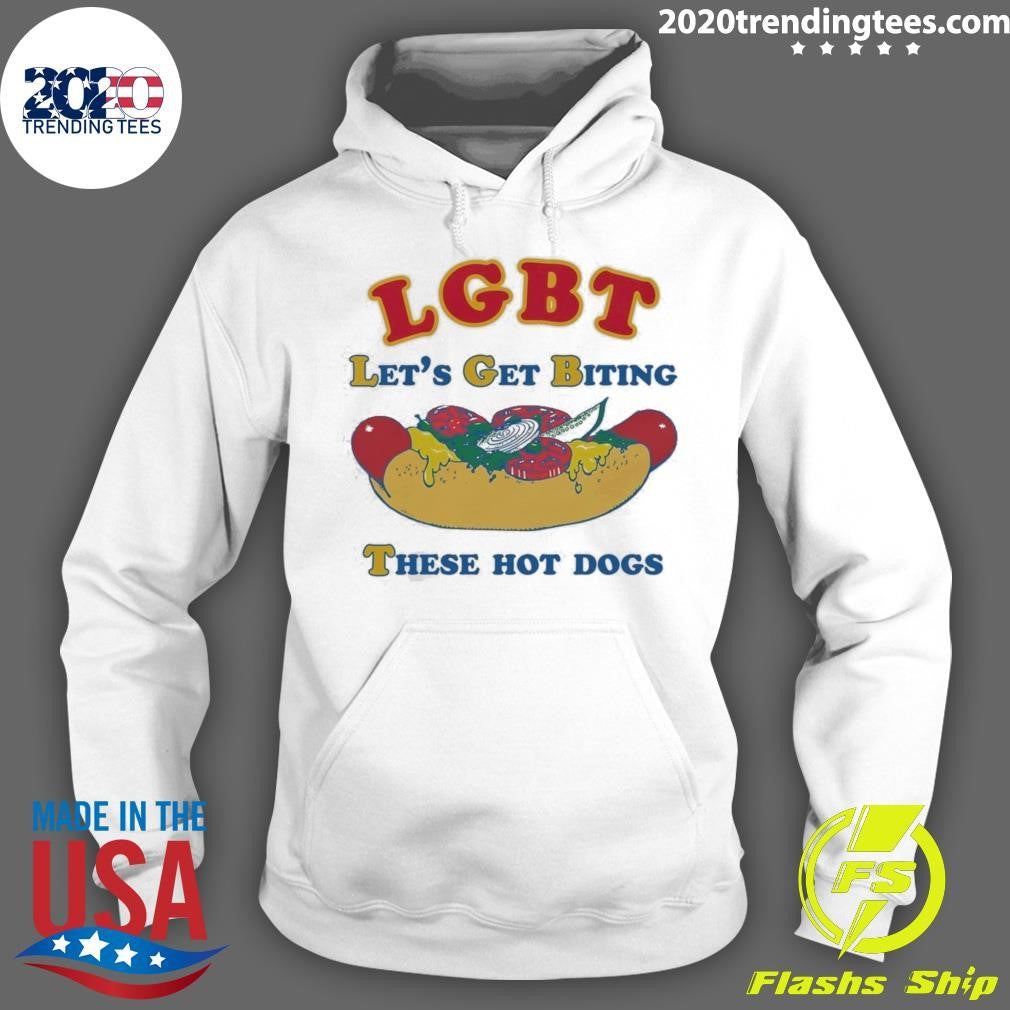 LGBT Let’s Get Biting These Hot Dogs Shirt