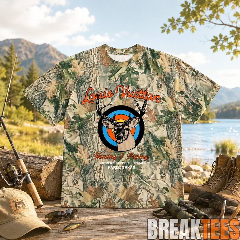 LV Hunting And Fishing Camouflage Shirt