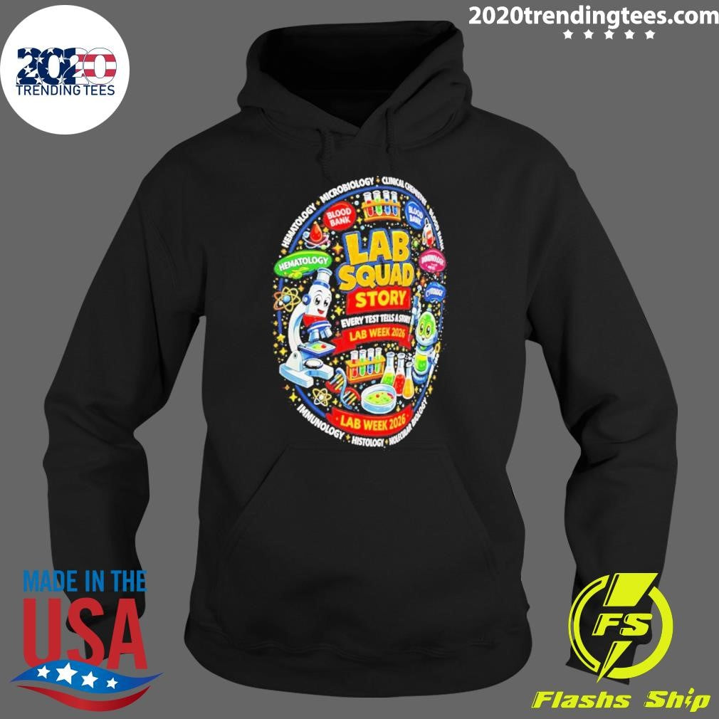 Lab Squad Story Lab Week 2026 Cartoon Shirt