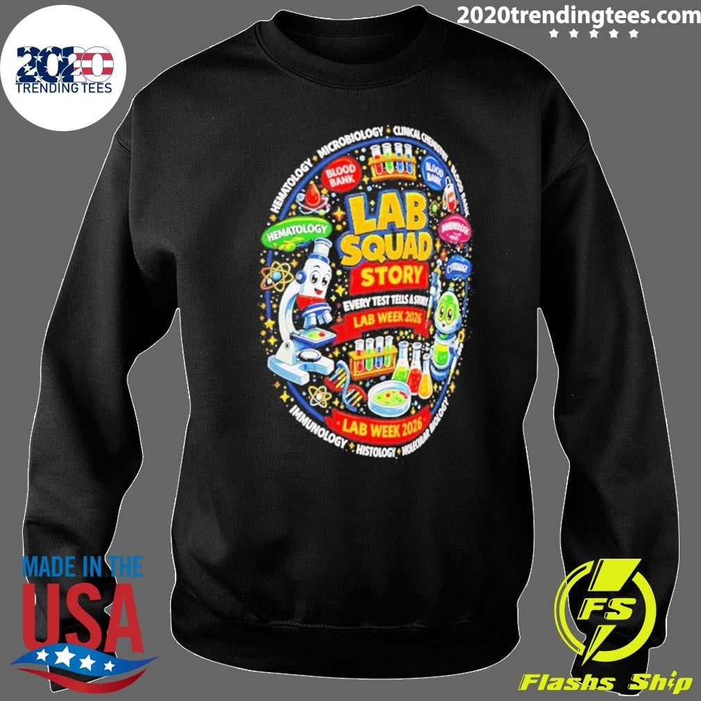 Lab Squad Story Lab Week 2026 Cartoon Shirt