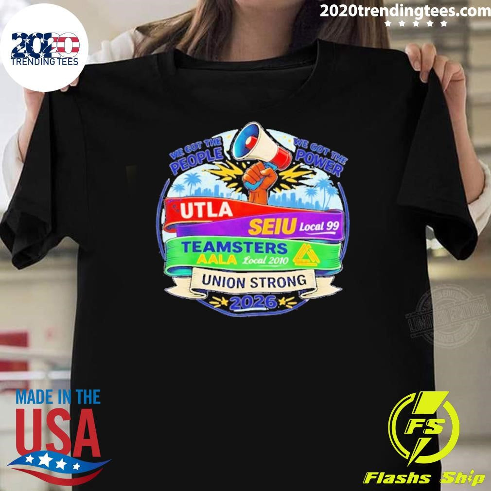 Labor Movement Utla Seiu Aala Union Strong Shirt