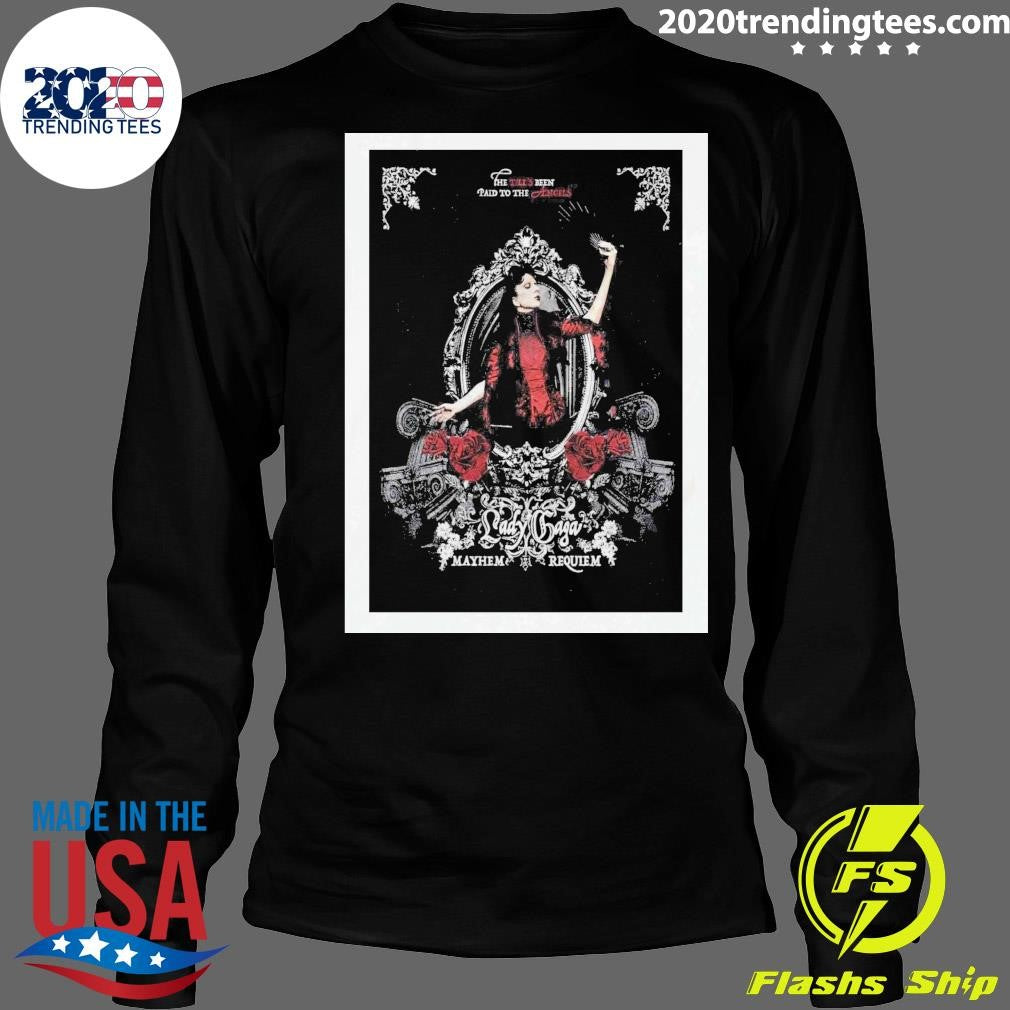 Lady Gaga Mayhem Ball Tour 2026 Requiem Poster Shirt