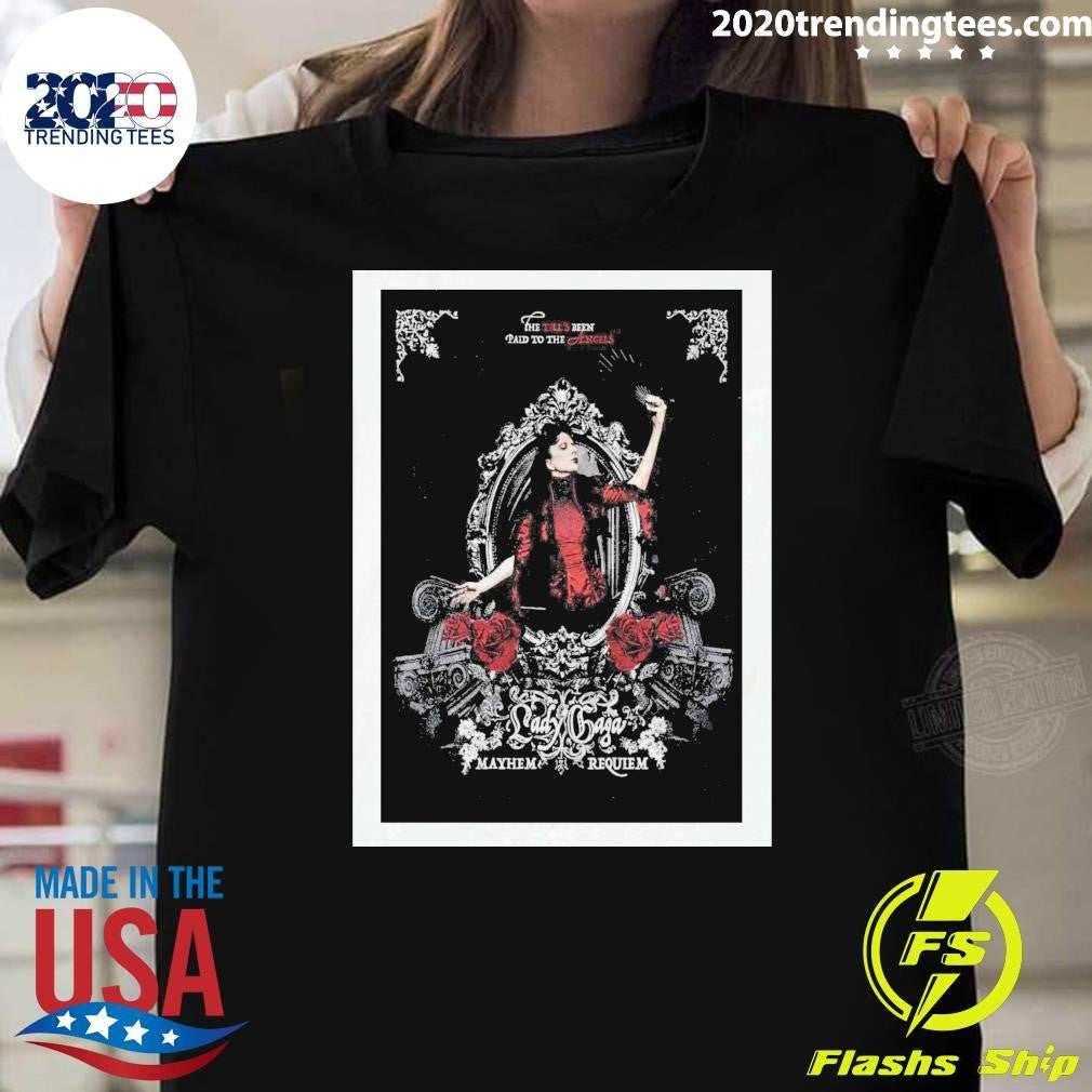 Lady Gaga Mayhem Ball Tour 2026 Requiem Poster Shirt