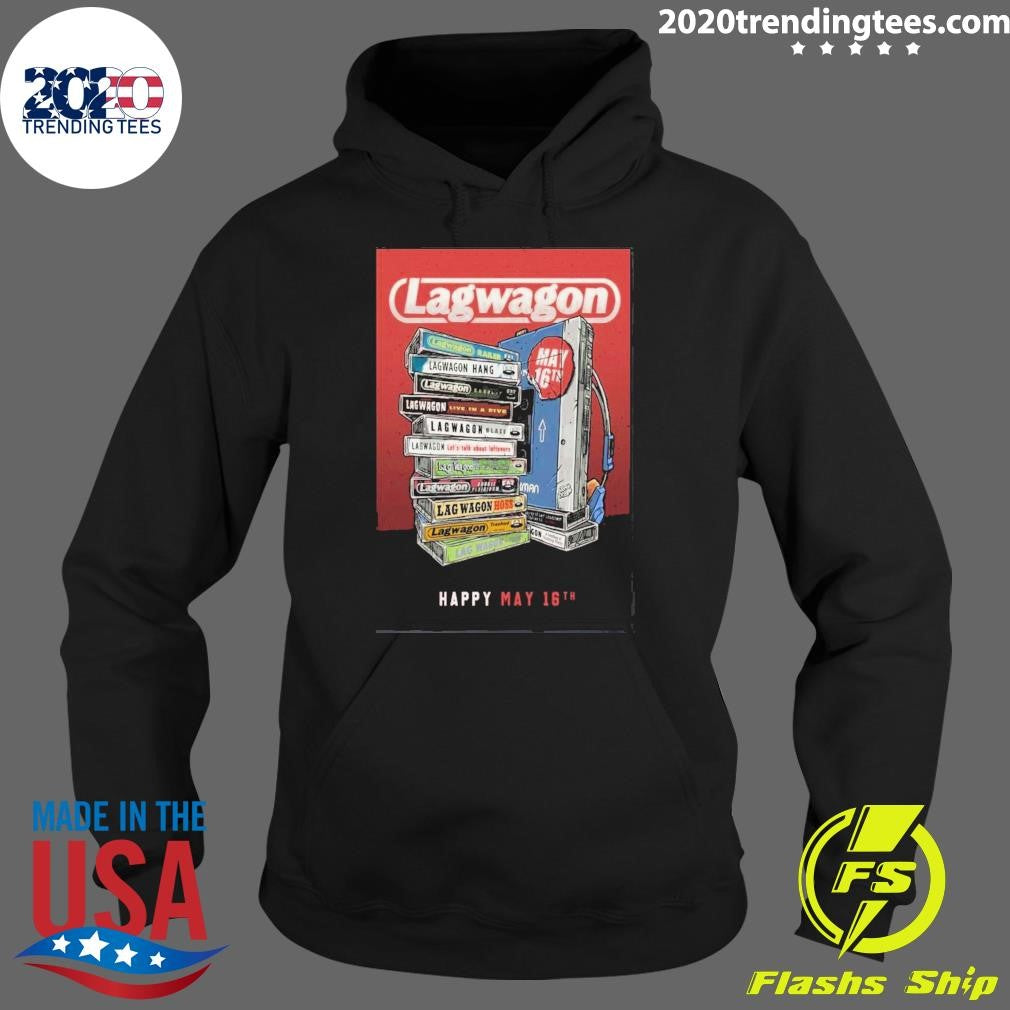 Lagwagon Celebrating 35 Years Of Fat Wreck Chords On May 16 2026 In San Francisco Ca Poster Shirt