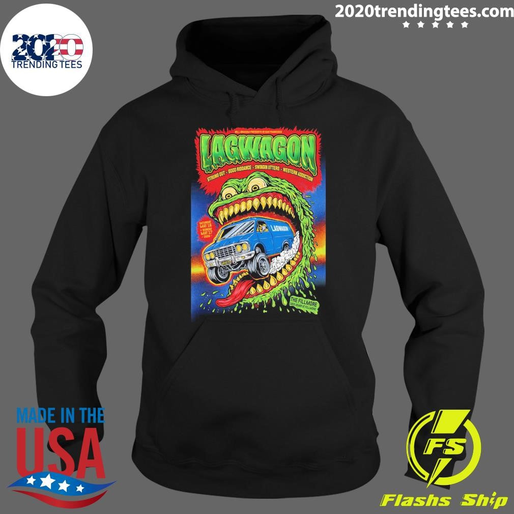 Lagwagon The Fillmore in San Francisco CA May 16-17 2026 Shirt