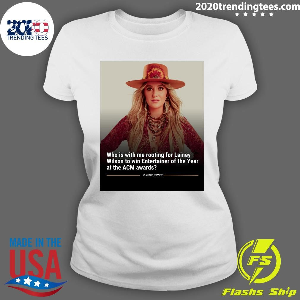 Lainey Wilson She Is A Famous American Singer and Songwriter, Known For His Distinctive Style Bell-Bottom Country Shirt