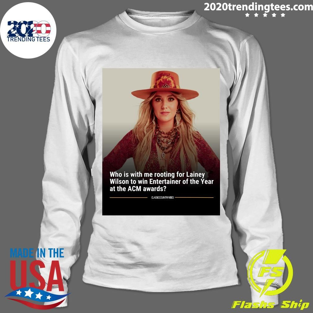 Lainey Wilson She Is A Famous American Singer and Songwriter, Known For His Distinctive Style Bell-Bottom Country Shirt