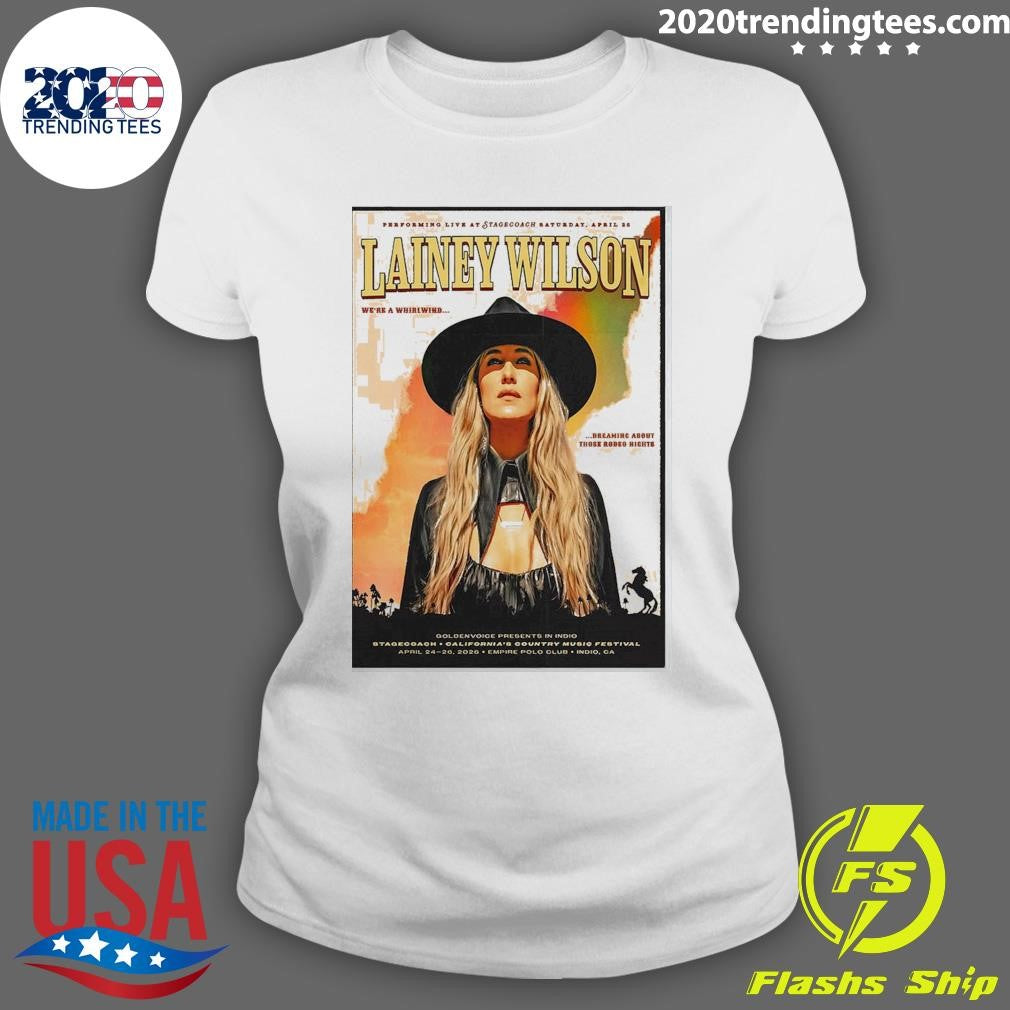 Lainey Wilson Stagecoach Country Music Festival 2026 California Shirt