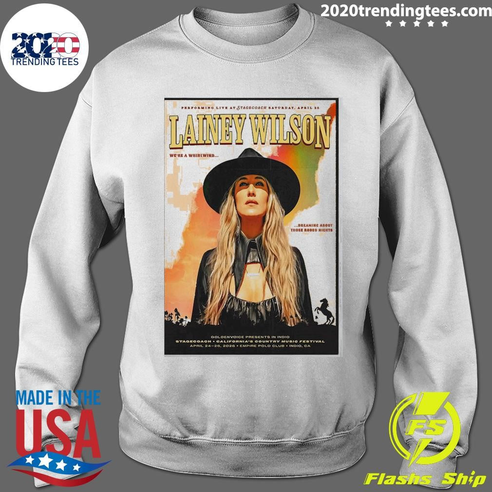 Lainey Wilson Stagecoach Country Music Festival 2026 California Shirt