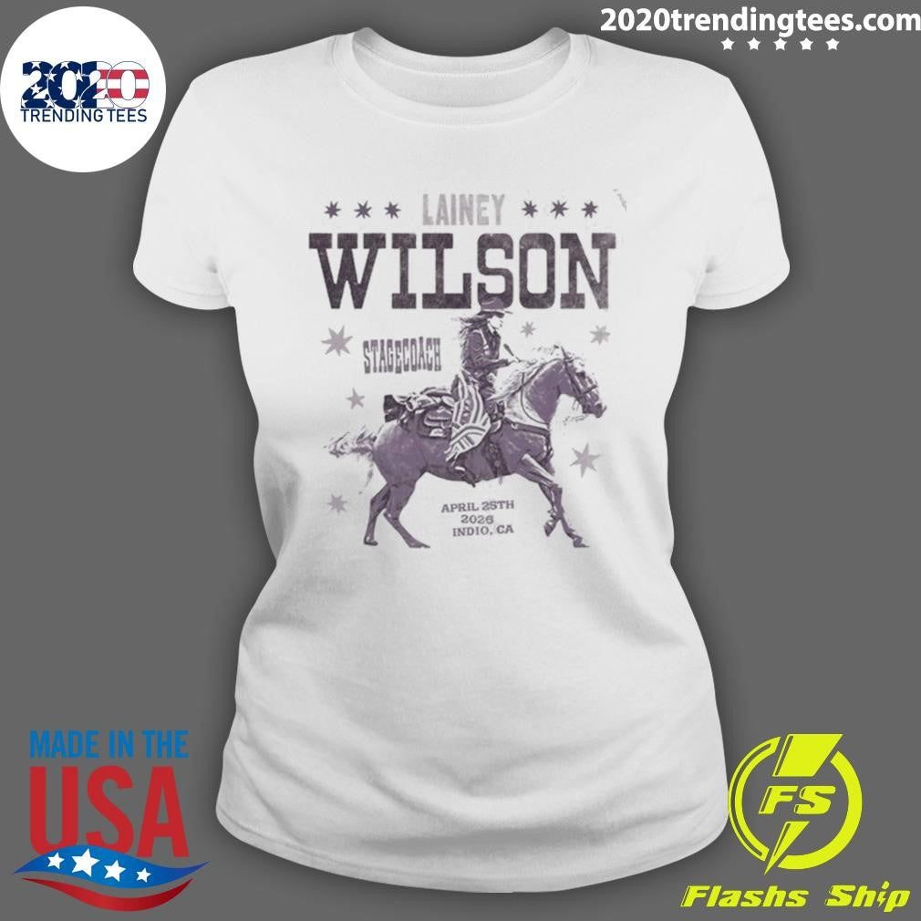 Lainey Wilson Stagecoach Rider April 25 2026 Shirt