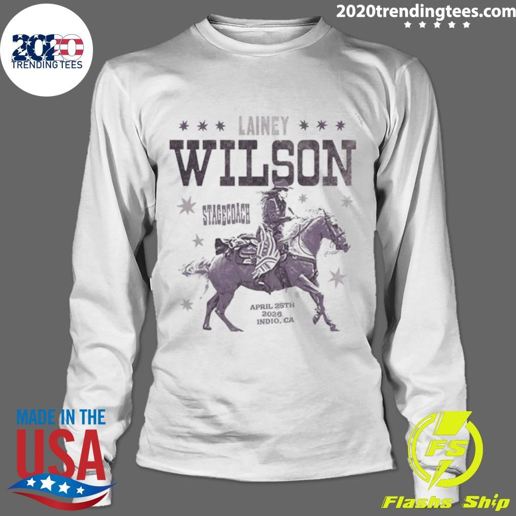 Lainey Wilson Stagecoach Rider April 25 2026 Shirt