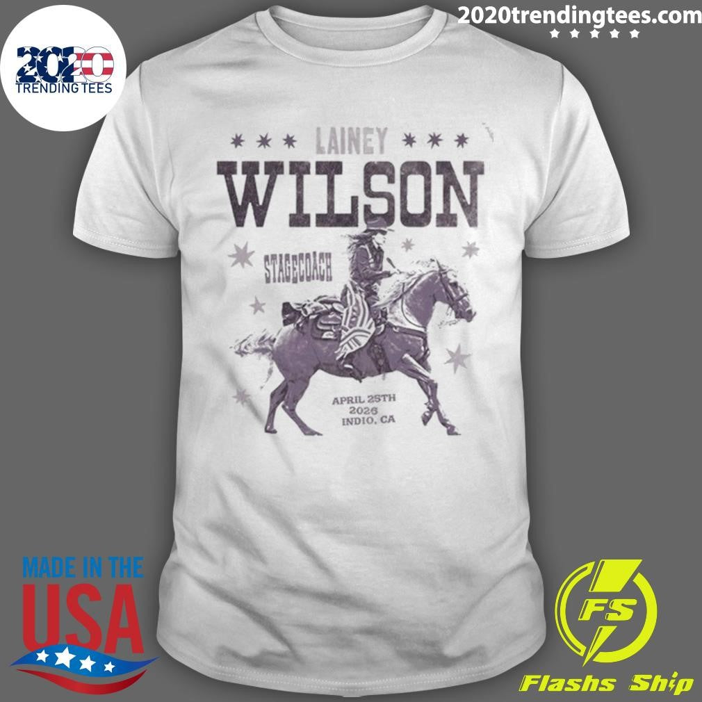 Lainey Wilson Stagecoach Rider April 25 2026 Shirt