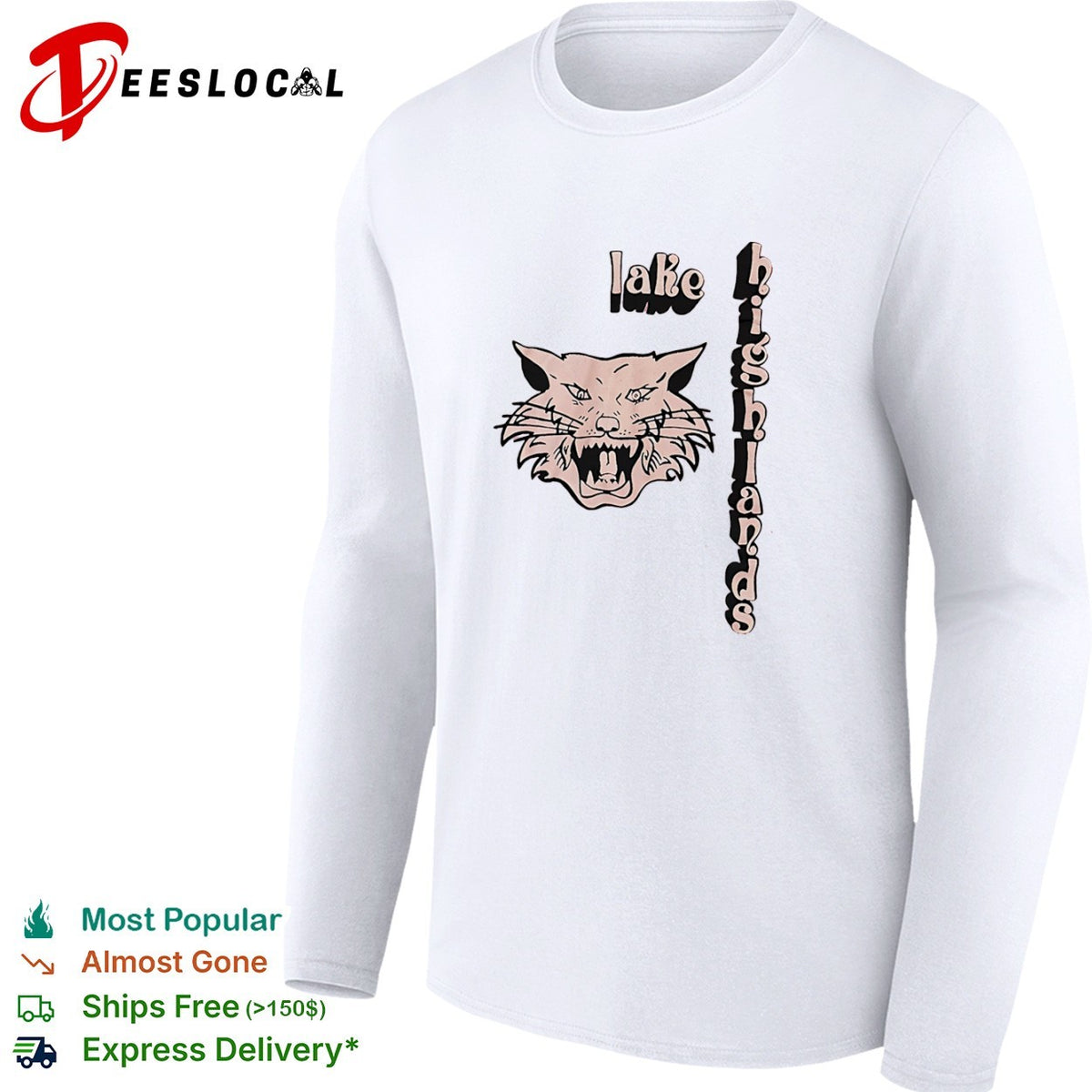 Lake Highlands Wildcat Mascot shirt
