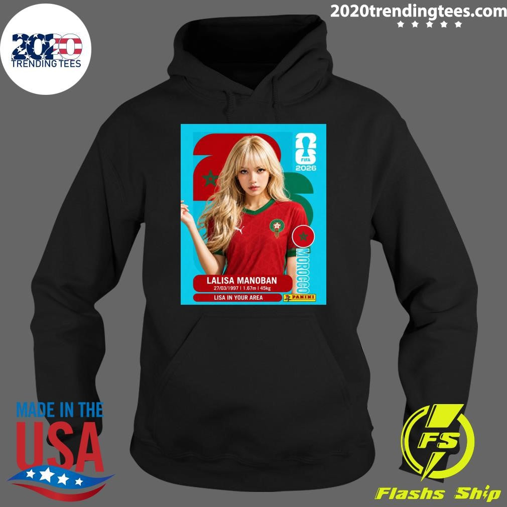 Lalisa Manoban Lisa In Your Area Maroc World Cup 2026 Shirt