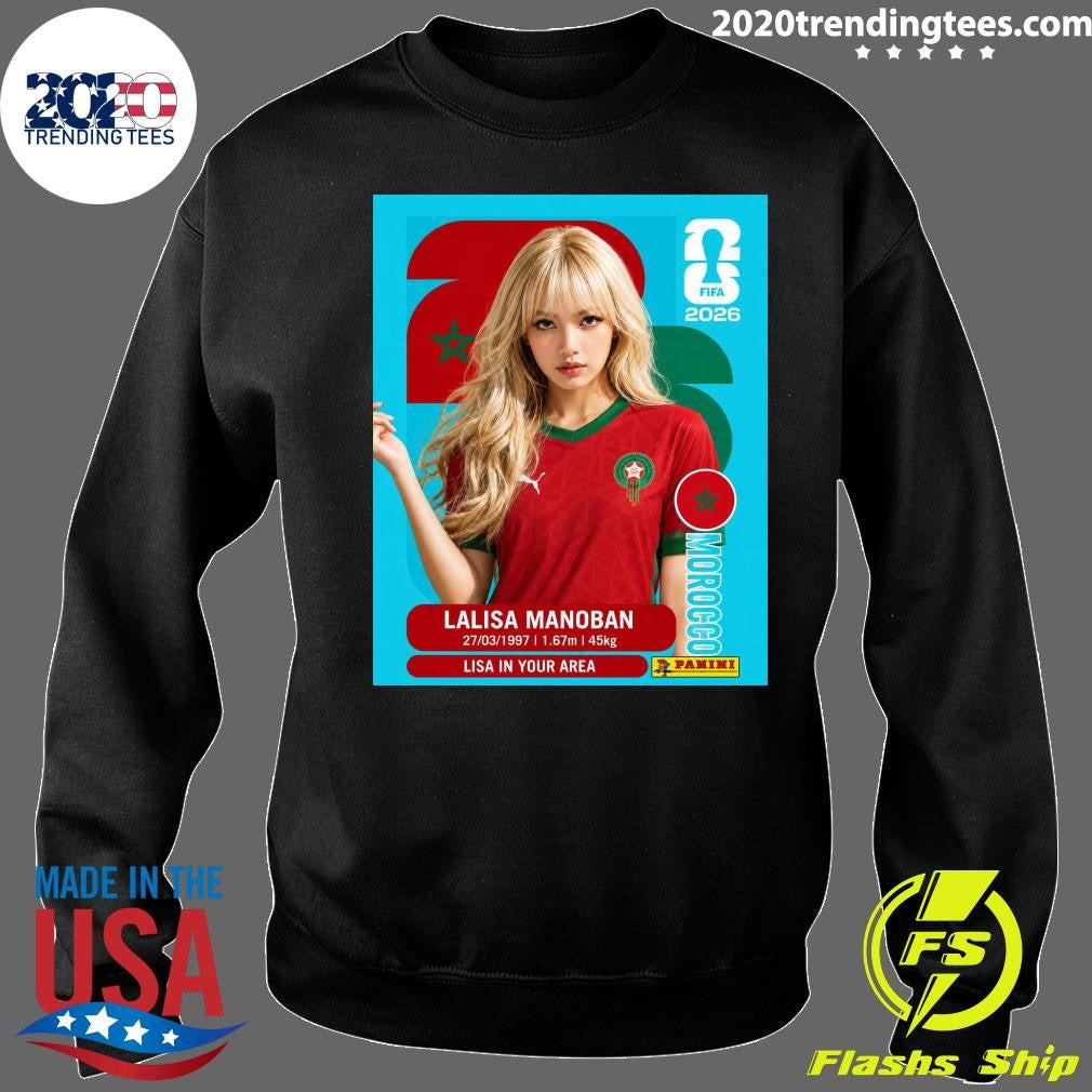 Lalisa Manoban Lisa In Your Area Maroc World Cup 2026 Shirt
