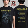 Lamb Of God Headbangers Boat Cruise Collection Electric Admat Itin 2025 North America Tour T-Shirt