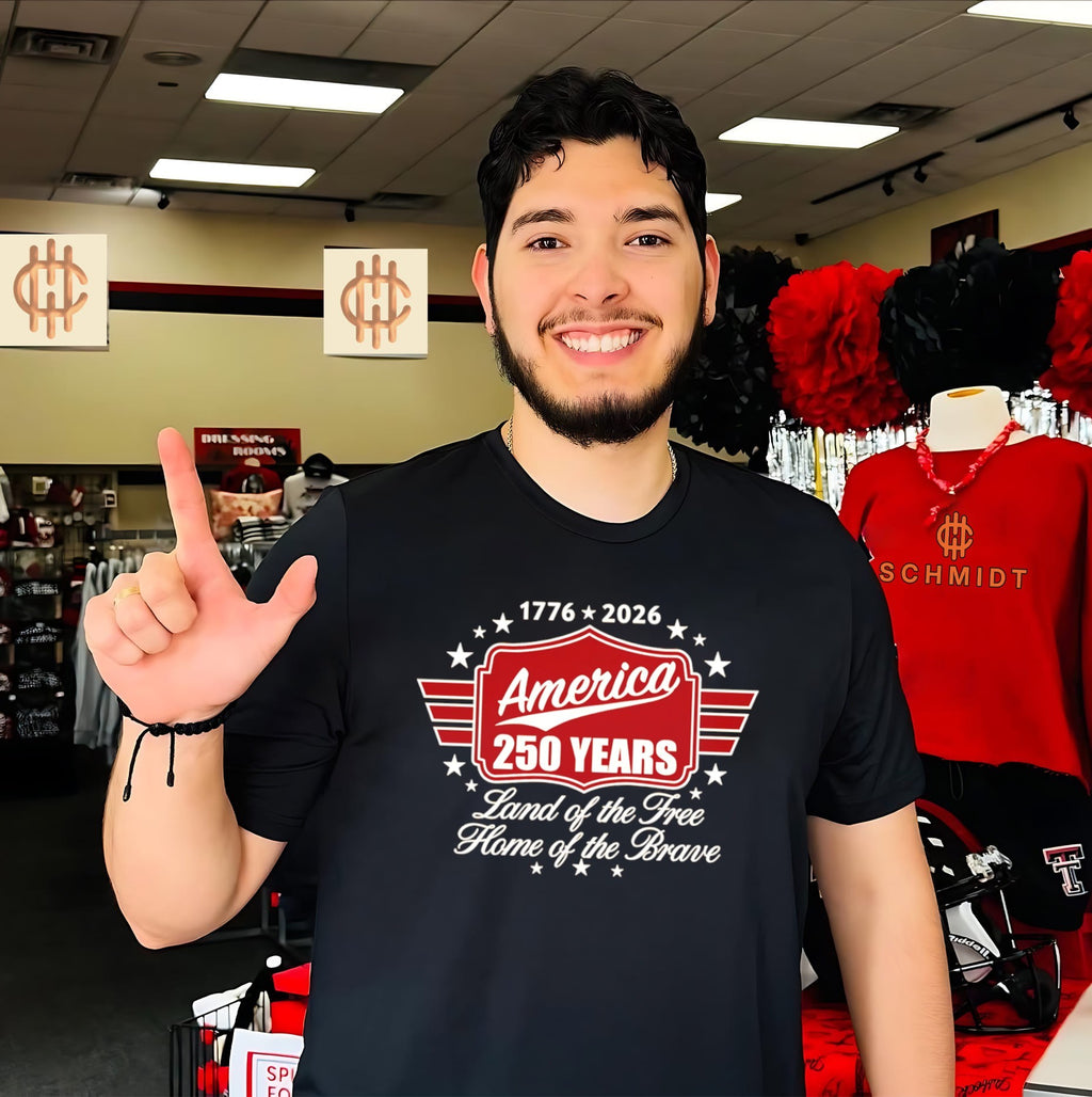 Land Of The Free Home of the Brave American 250 years shirt