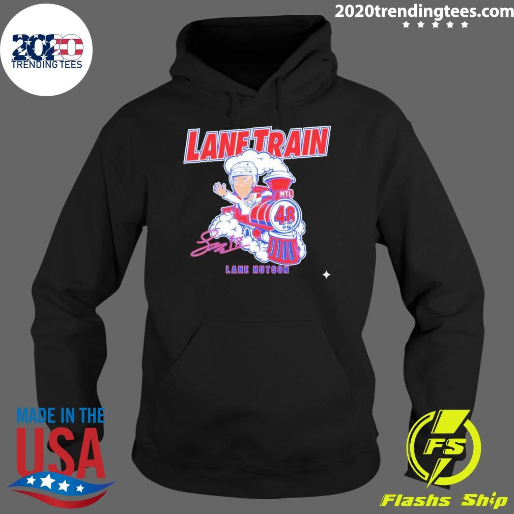 Lane Hutson Lane Train Signature Shirt