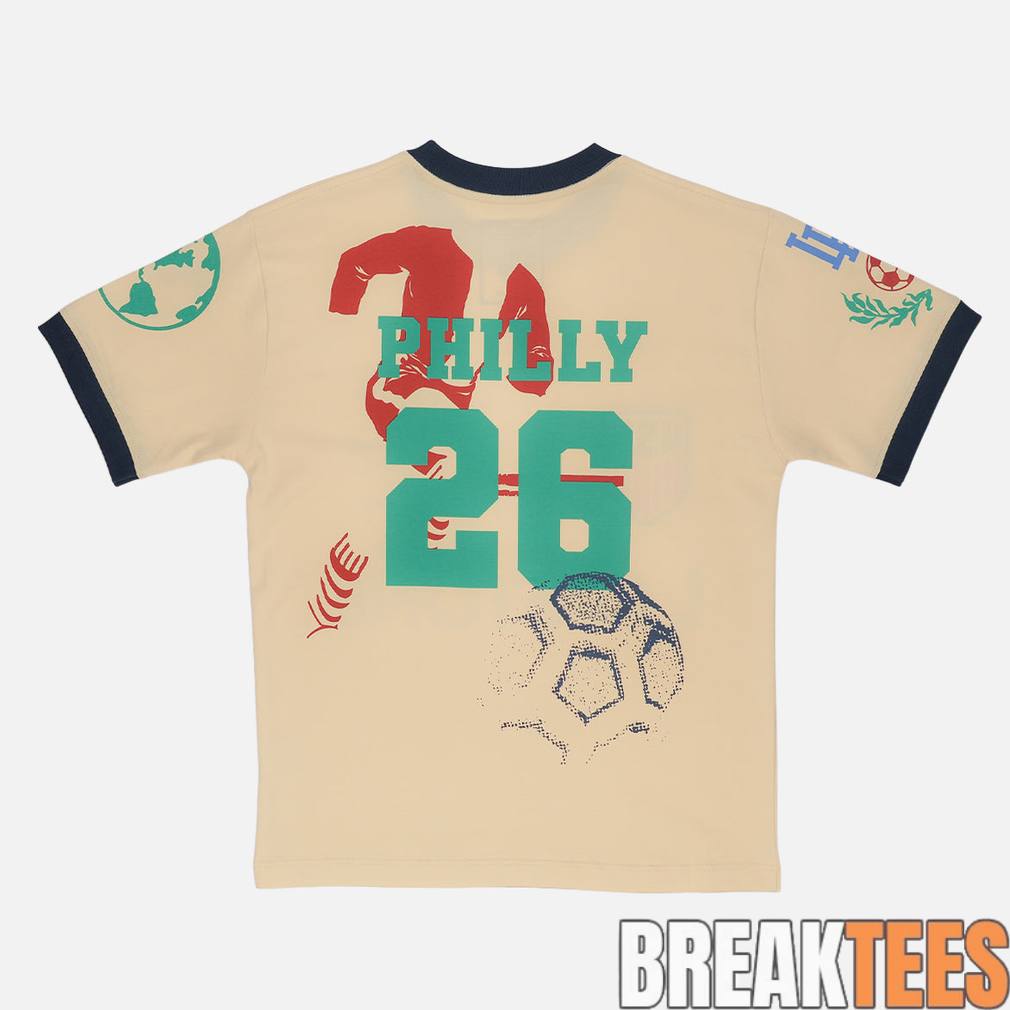 Lapstone x USMNT US National Team Phily Ringer Tee