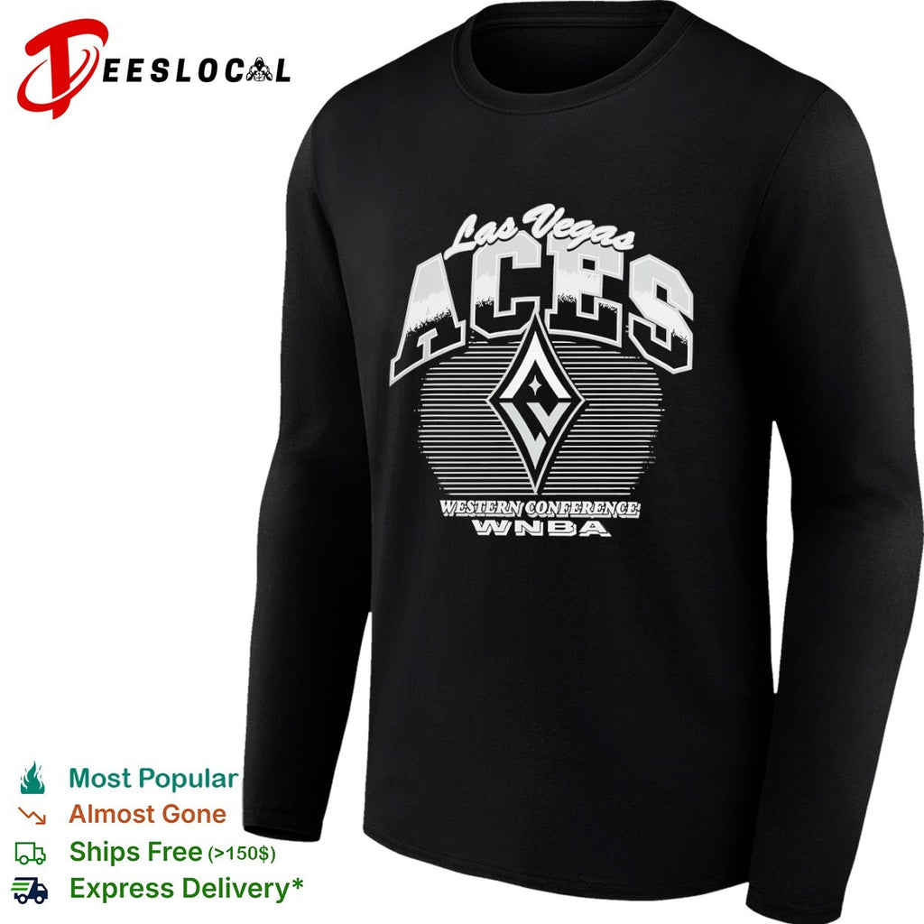Las Vegas Aces Western Conference WNBA Logo shirt