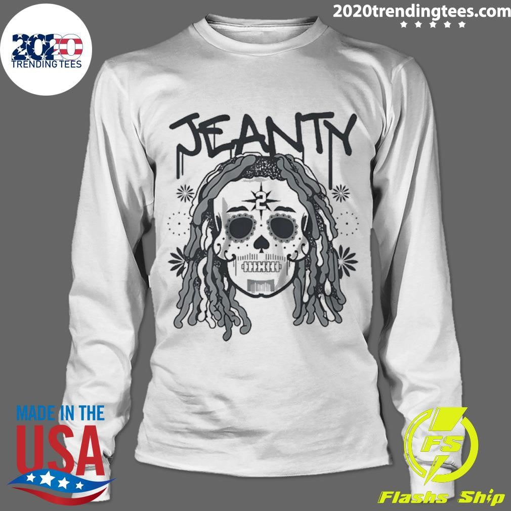 Las Vegas Ashton Jeanty Sugar Skull Remix T-Shirt