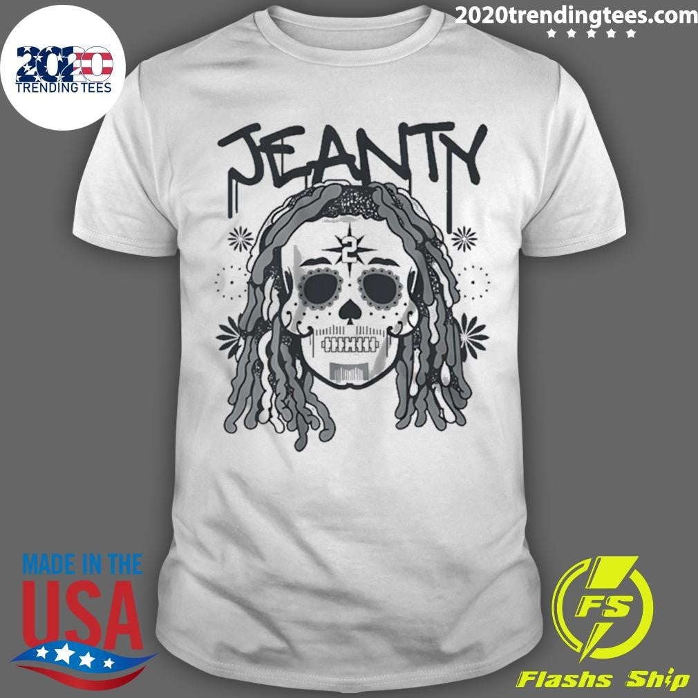 Las Vegas Ashton Jeanty Sugar Skull Remix T-Shirt