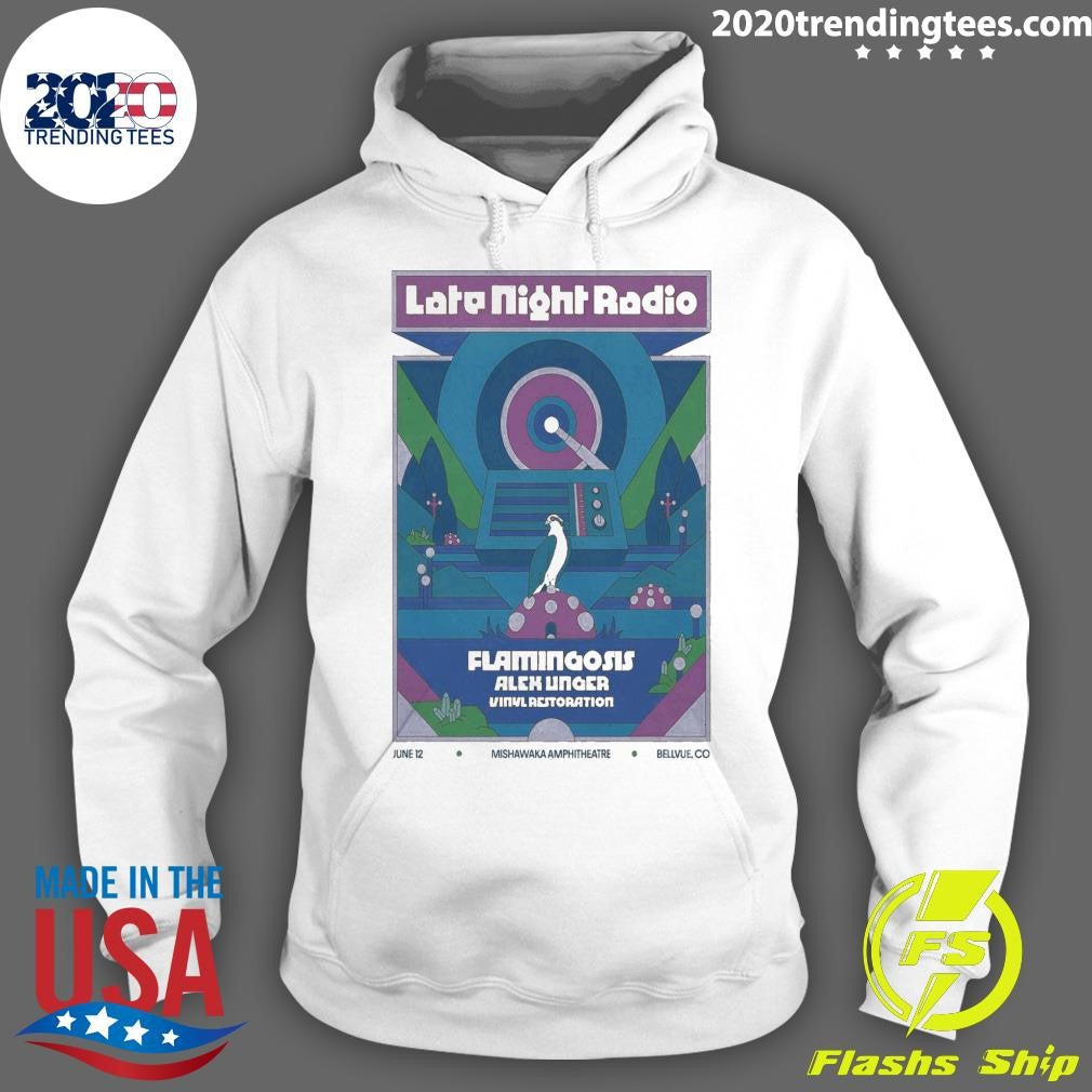Late Night Radio Mishawaka Amphitheatre Bellvue CO June 12 2026 Shirt